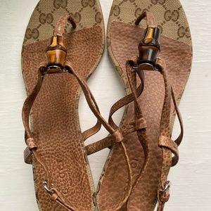 Gucci Kitten Heel Sandals